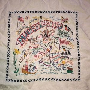 Maryland Themed Kitchen Towel